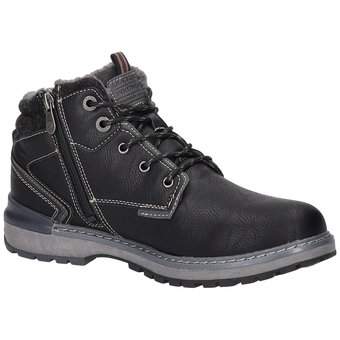 Dockers Schnürstiefelette in schwarz