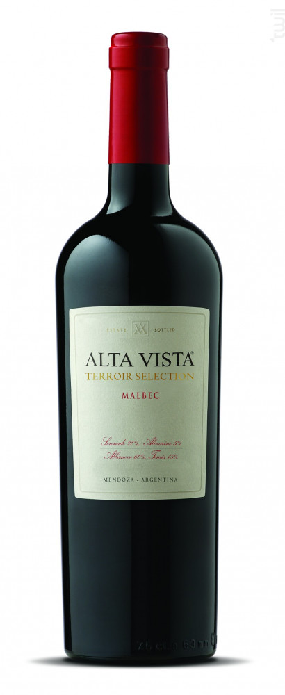 Alta Vista Terroir Sélection Alta Vista Vin Rouge●Lujan de Cuyo 2019 75cl