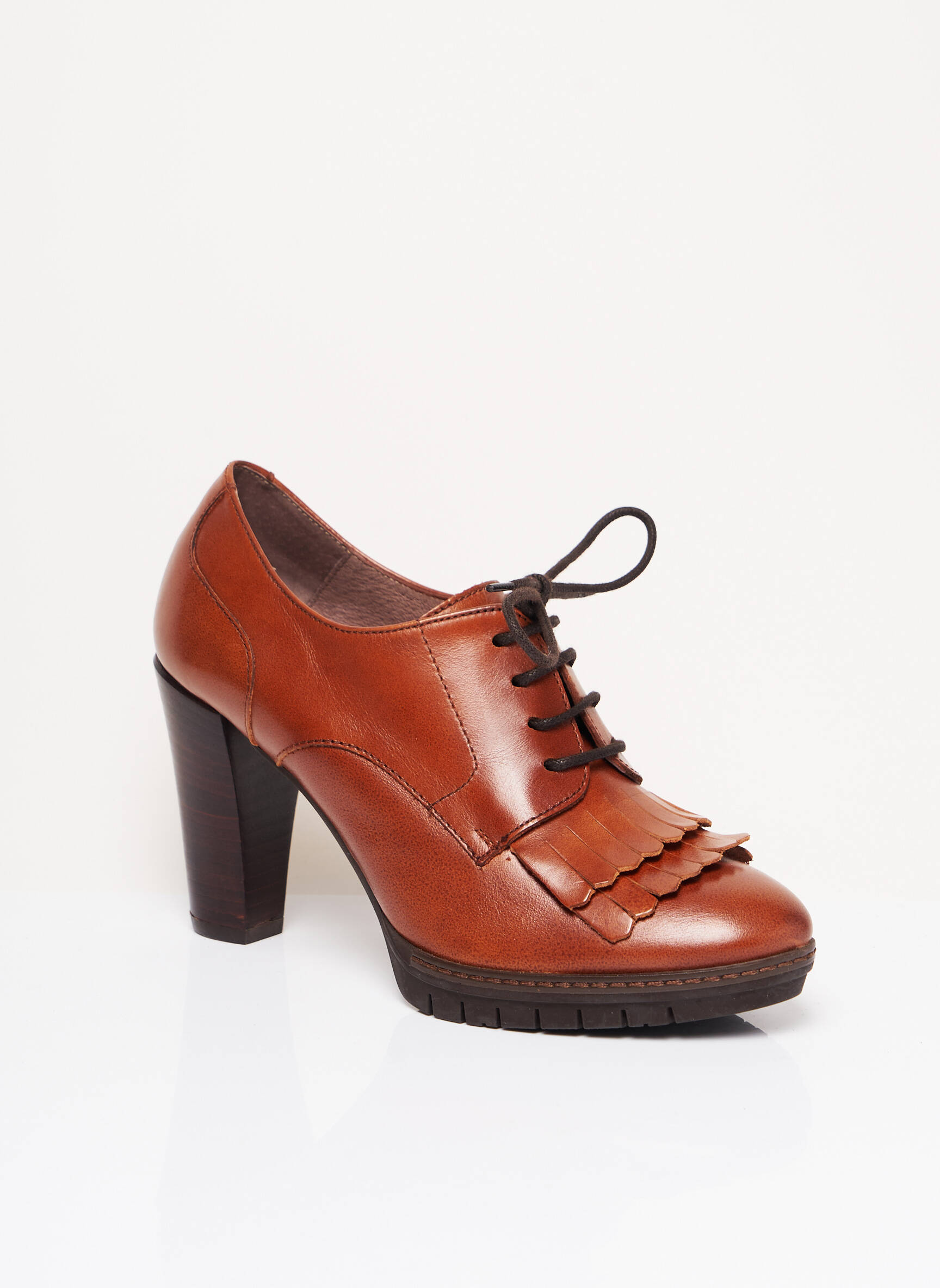 Wonders Derby Femme couleur marron