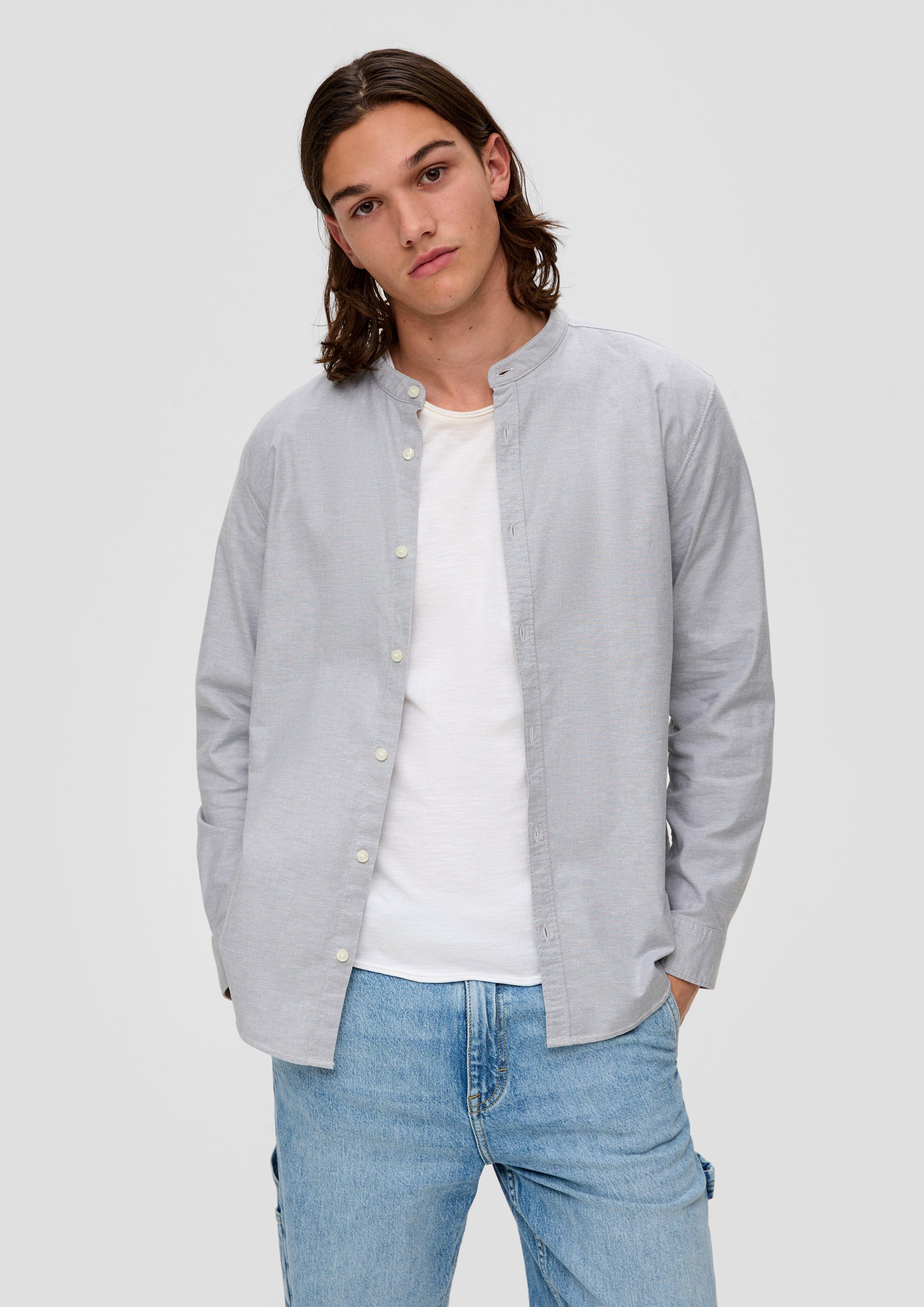 Baumwollhemd in Garment Dye  2138723-94W0