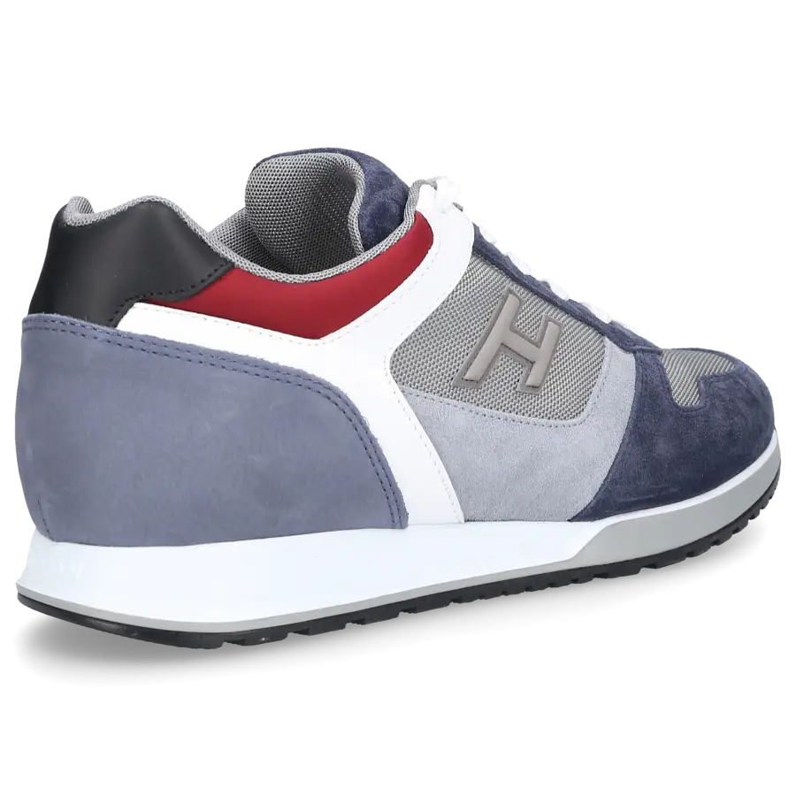 Hogan - Sneaker low H321 Veloursleder - blau
