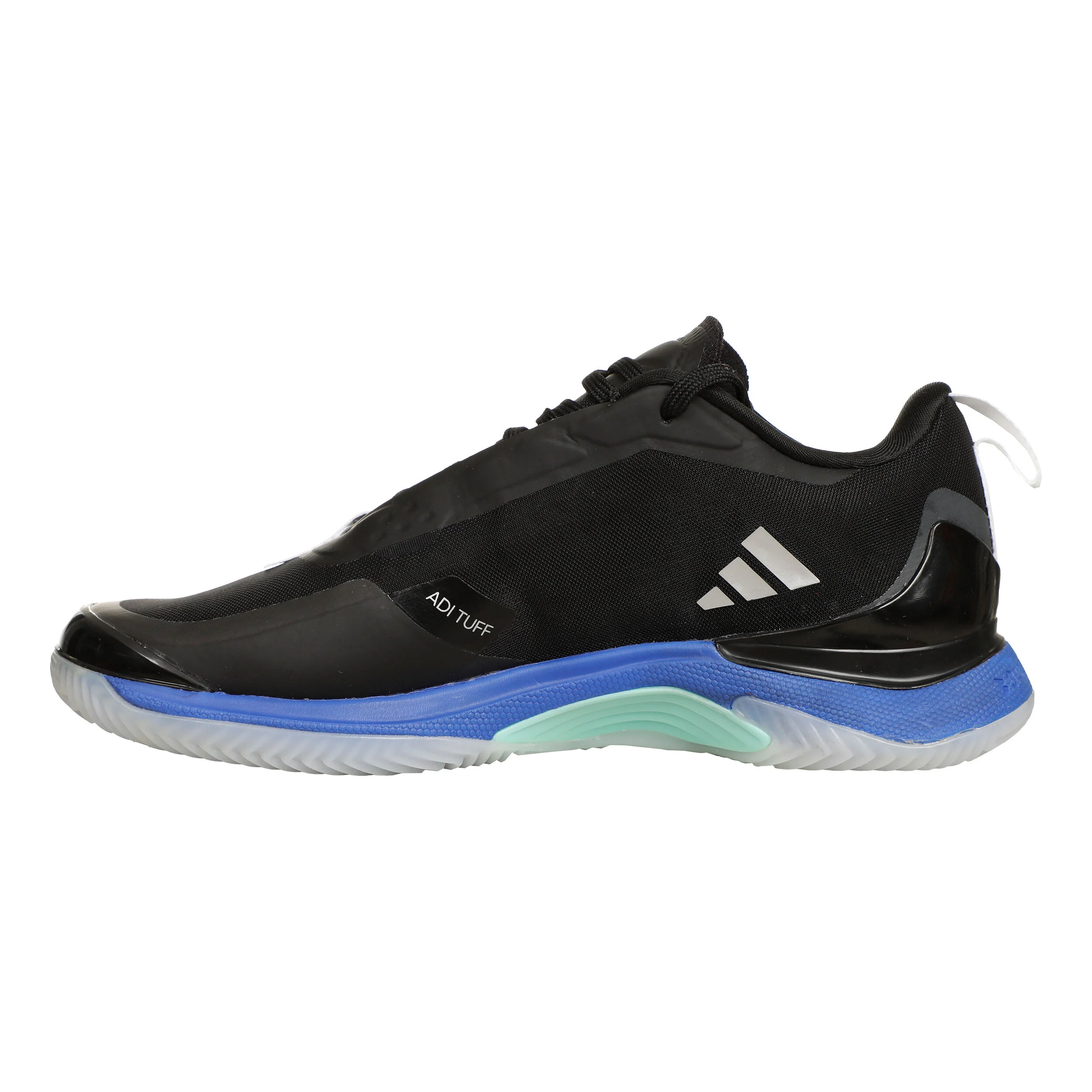 Avacourt Sandplatzschuh Damen - Schwarz, Silber