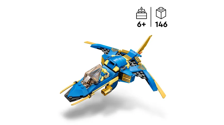 LEGO NINJAGO 71784 Jays Donner-Jet EVO