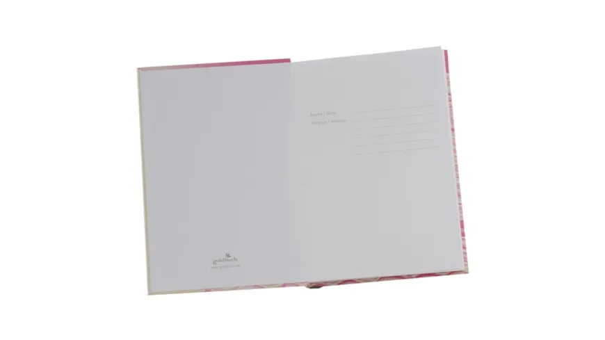 goldbuch Notizbuch Flower Kolibri blanko Motiv