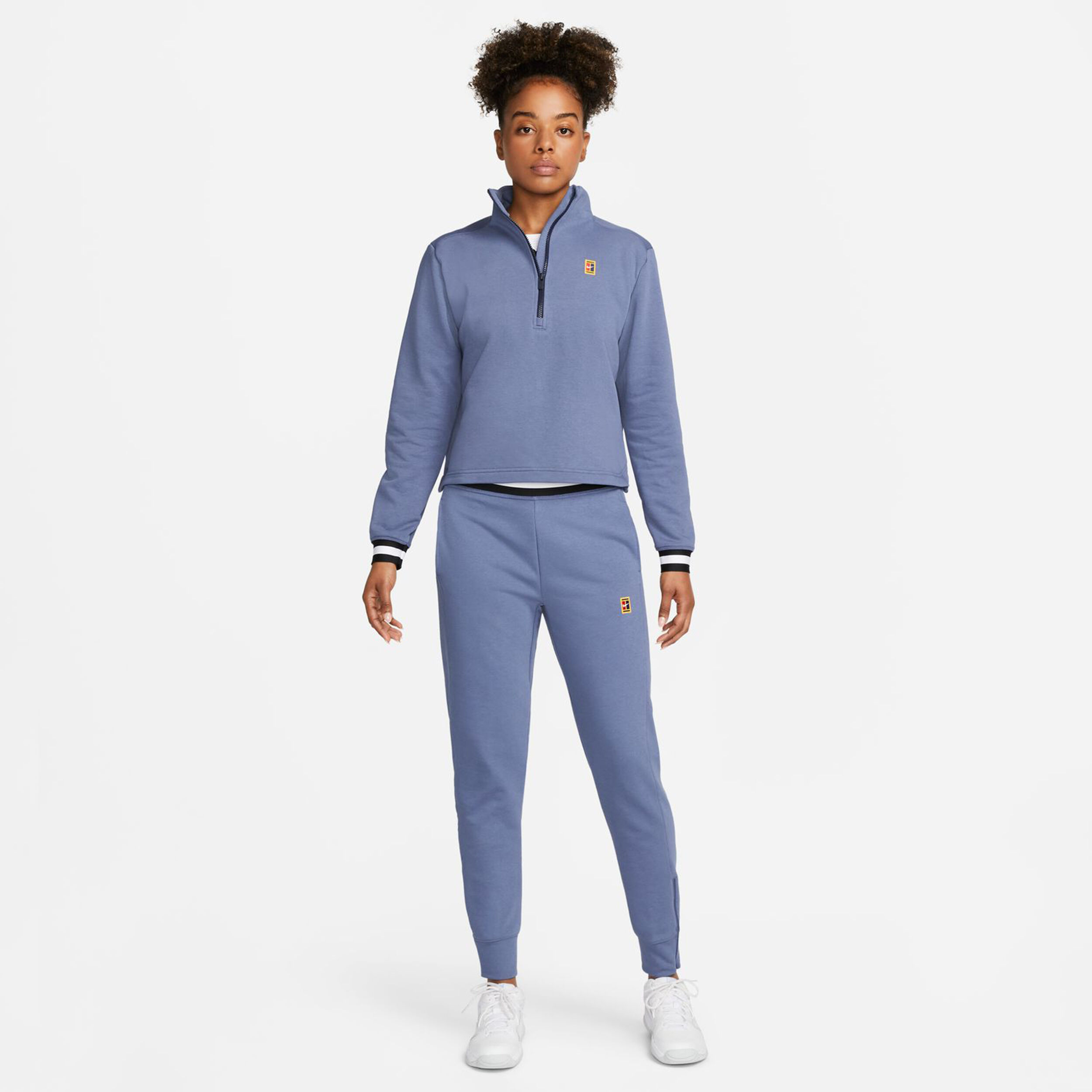 Dri-Fit Court Heritage T-Shirt Damen - Blaugrau