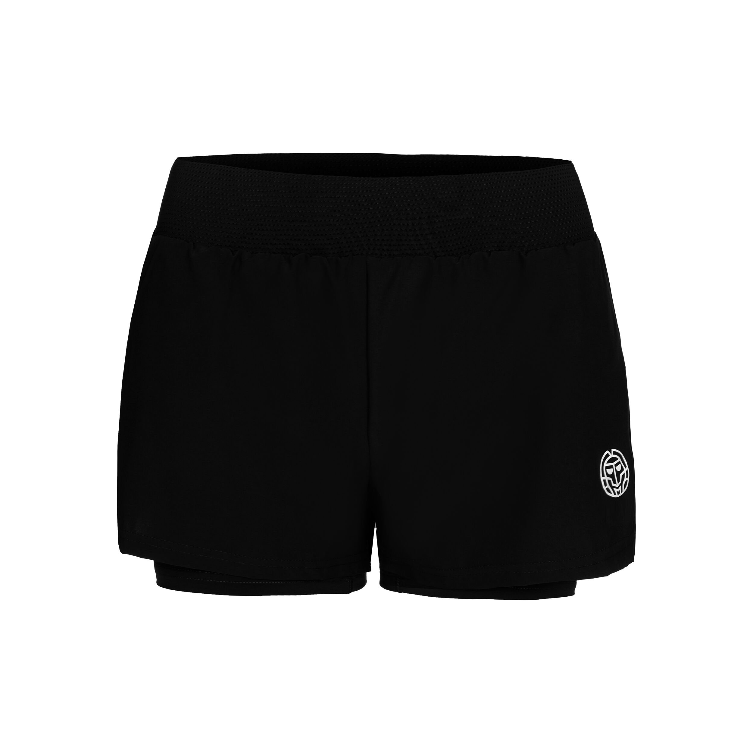 Crew 2in1 Shorts Damen - Schwarz