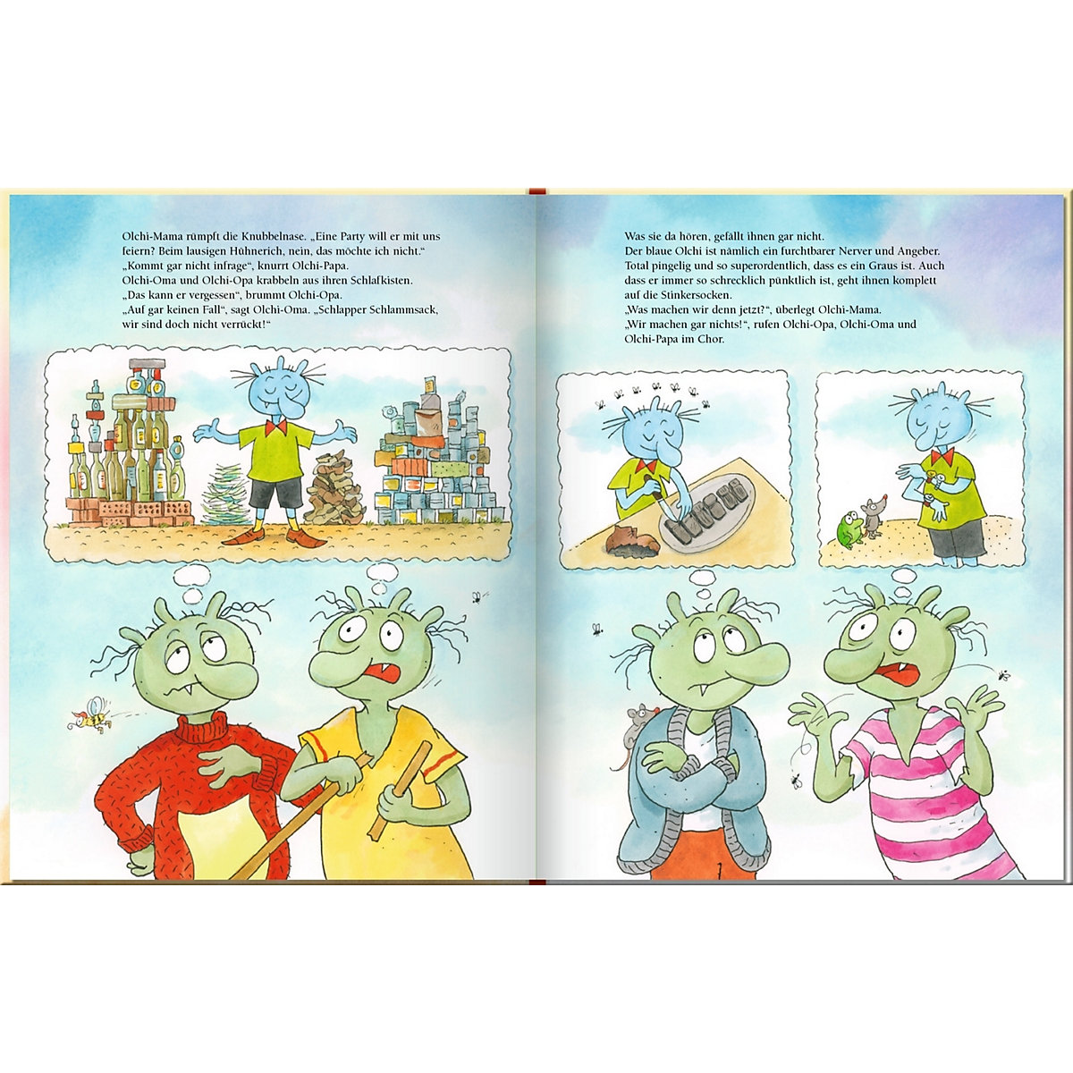 Die Olchis feiern Geburtstag