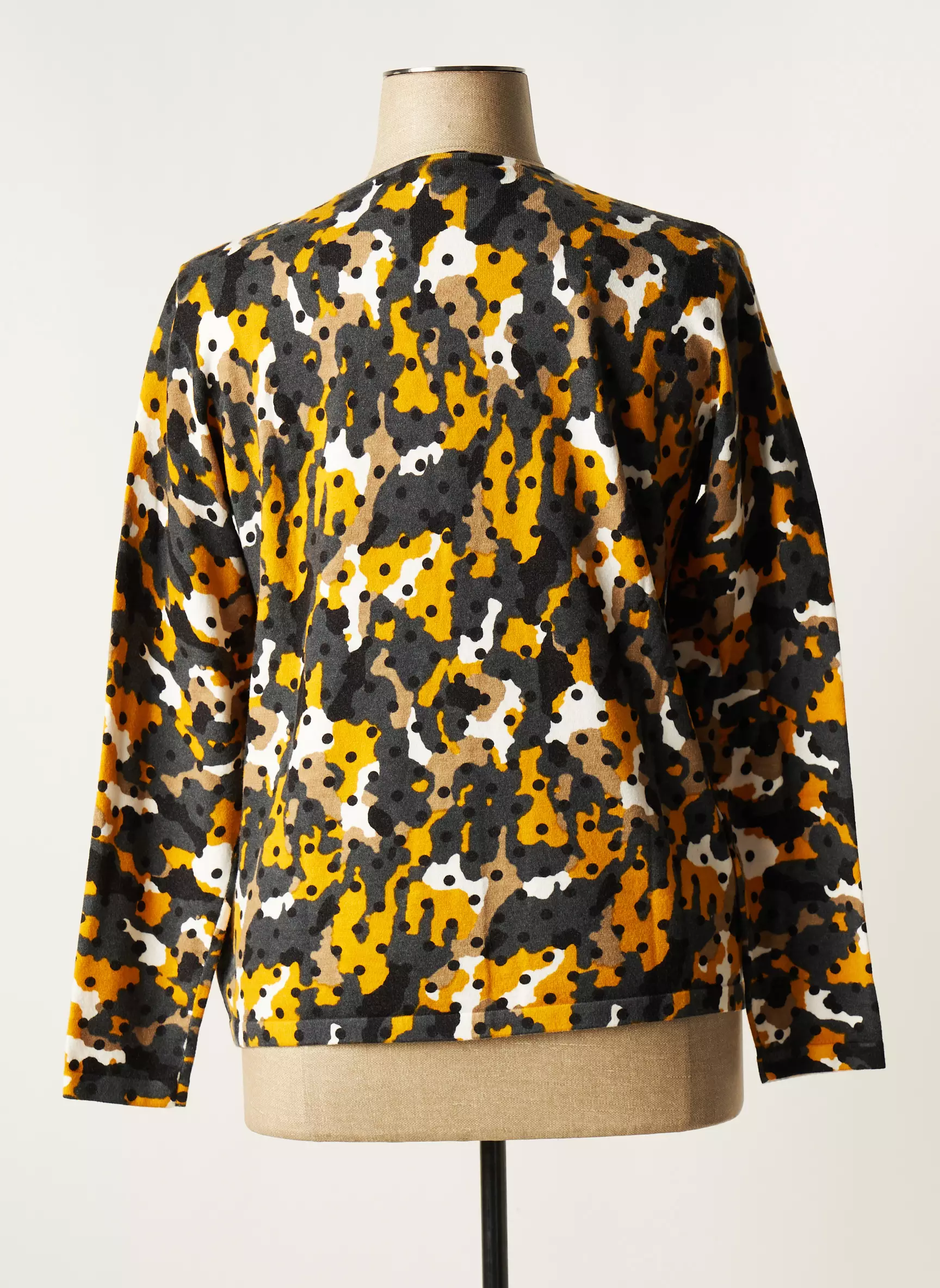 Telmail Pulls Femme couleur jaune