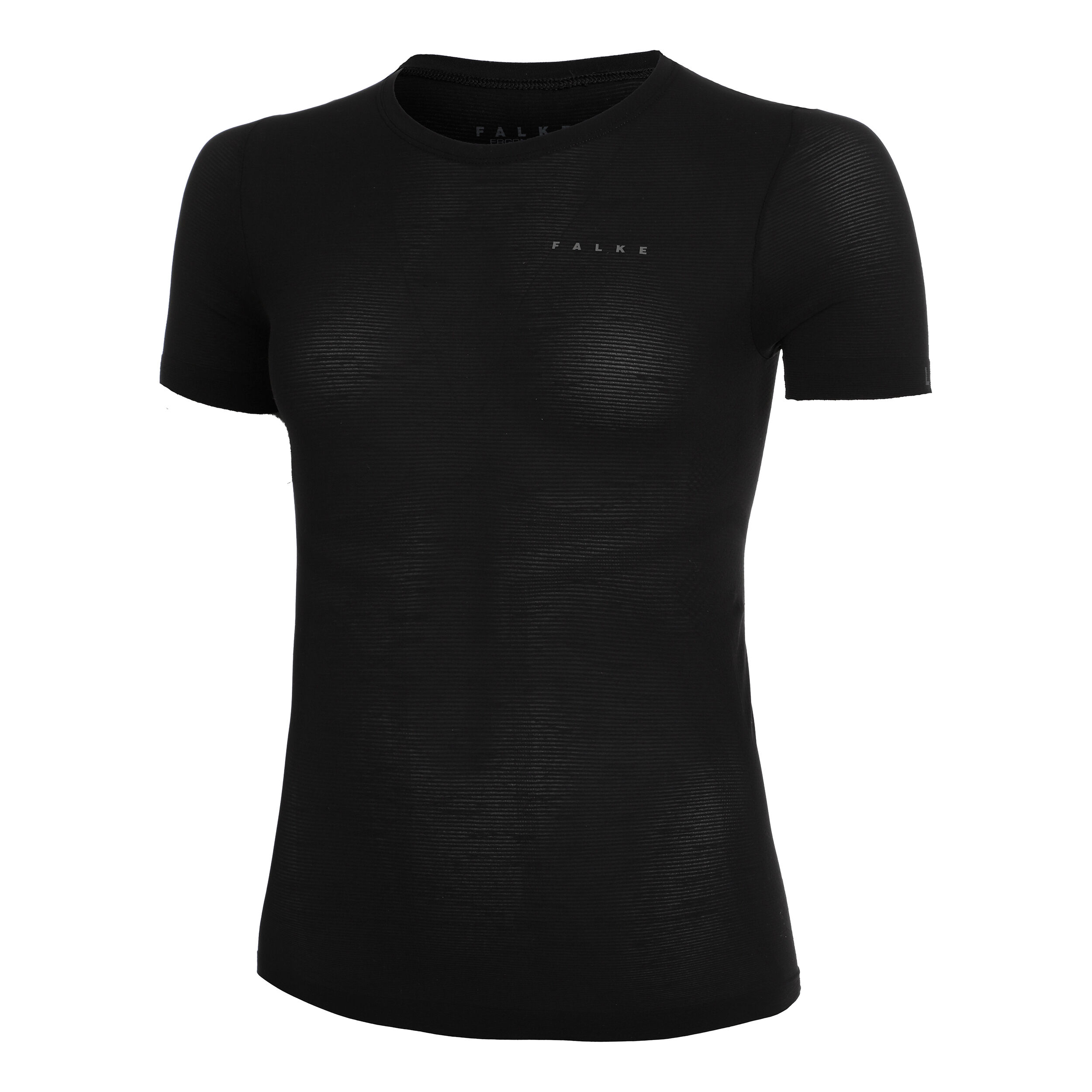 Regular Laufshirt Damen - Schwarz
