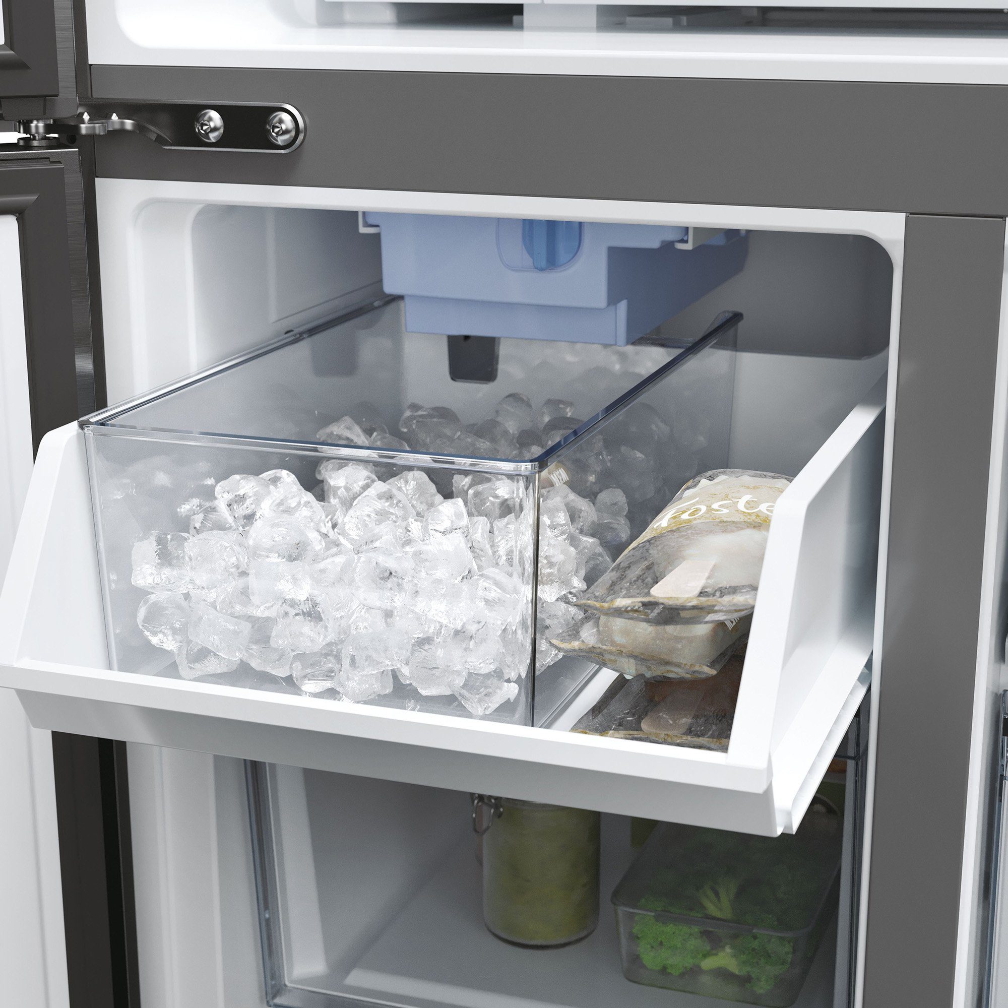 Haier Multi Door HCW58F18EHMP, 177,5 cm hoch, 83 cm breit, WIFI, hOn-App, Wasserspender, Eiswürfelbereiter