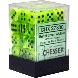 Bright Green-Black 36xW6 Set (Vortex)