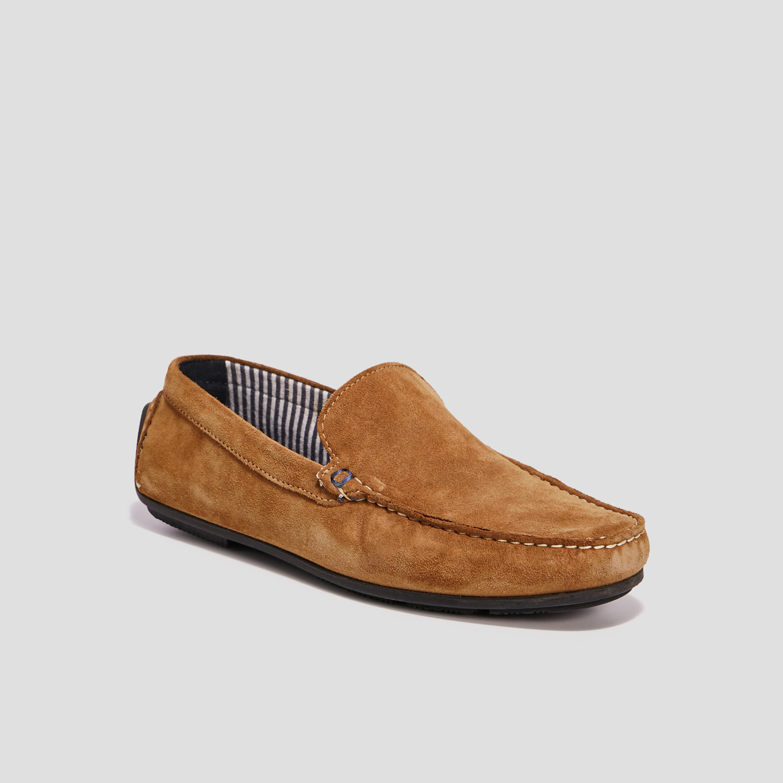Mocassins en cuir sable homme | La Halle