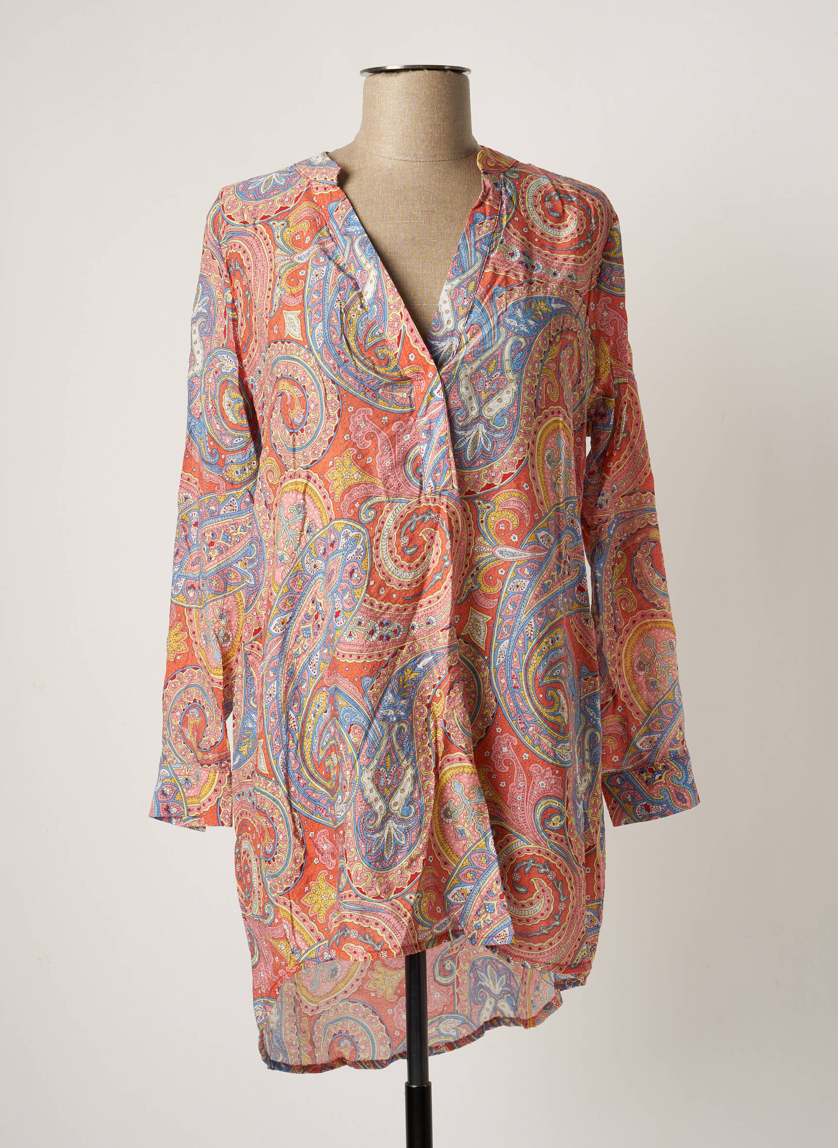 Molly Bracken Tuniquemanchelongue Femme couleur orange