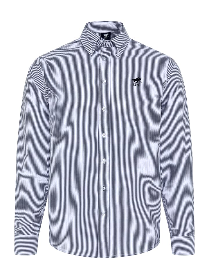 Polo Sylt Hemd in Blau günstig kaufen