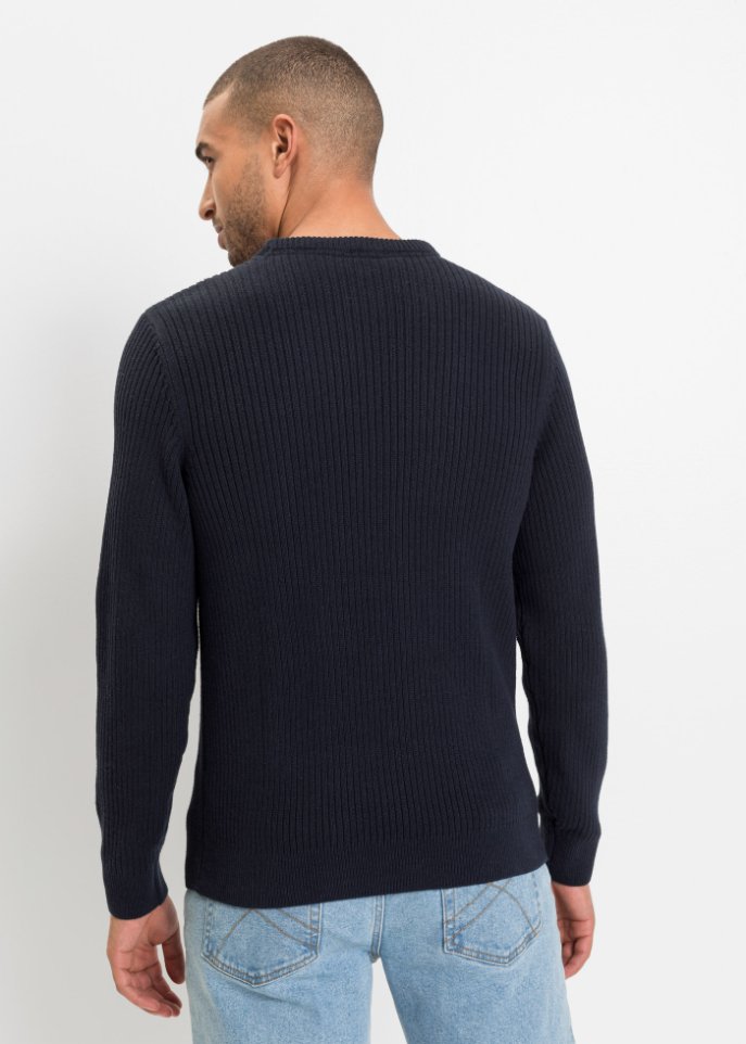 Pullover mit recycelter Baumwolle