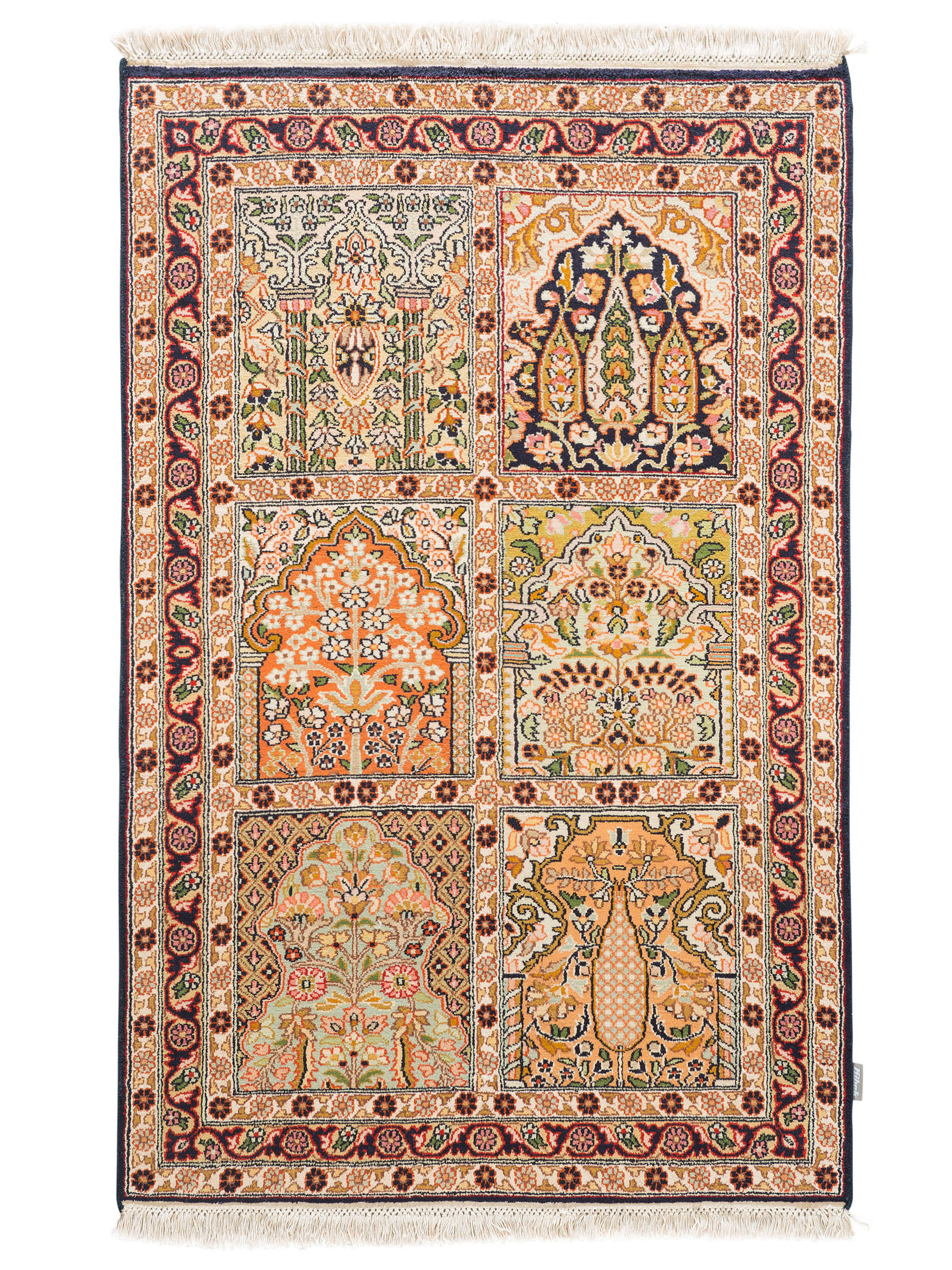 Kaschmir Seide 16/16 ca. 79 x 122 cm, Unikat / Einzelstück