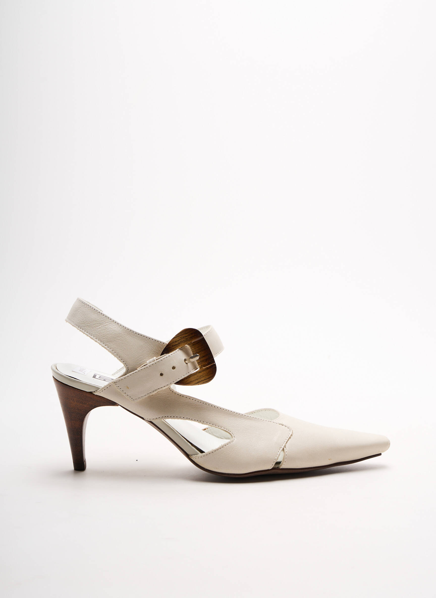 France Mode Sandales Nu Pieds Femme couleur blanc