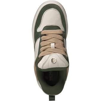 Michael Kors Rumi Lace Up Sneaker in grün