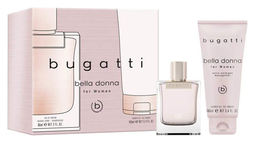 bugatti Bella Donna Eau de Parfum und Duschgel Geschenkpackung
