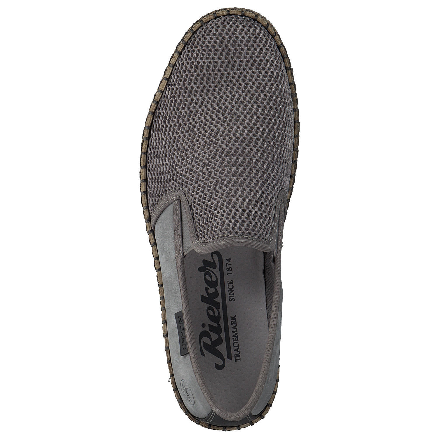 Rieker B5265, Slipper, Herren, Grau
