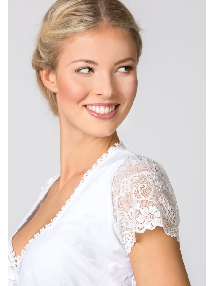 Stockerpoint Stockerpoint Dirndlbluse Meline in weiss günstig kaufen