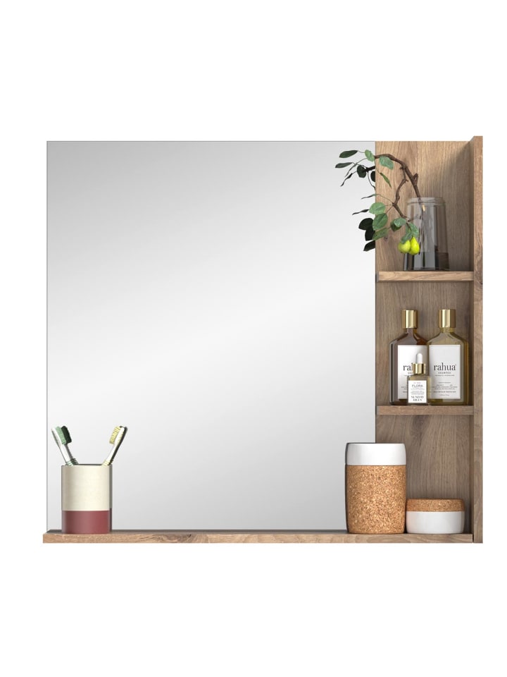 ebuy24 Badspiegel Mason Eiche 79 x 14 cm günstig kaufen onesize