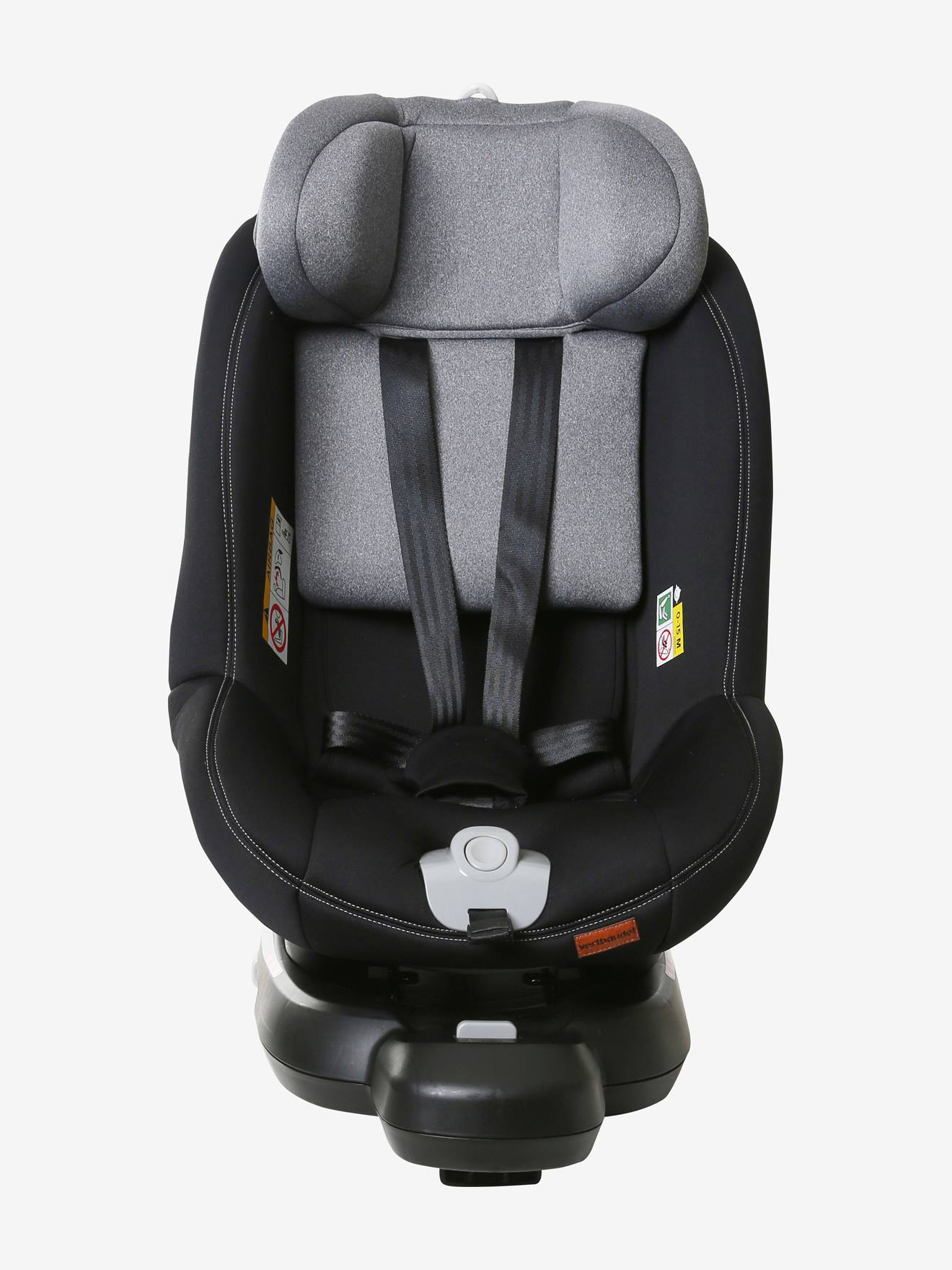 Siège-auto rotatif isofix I-Size Spiro groupe 0+/1 VERTBAUDET lot noir