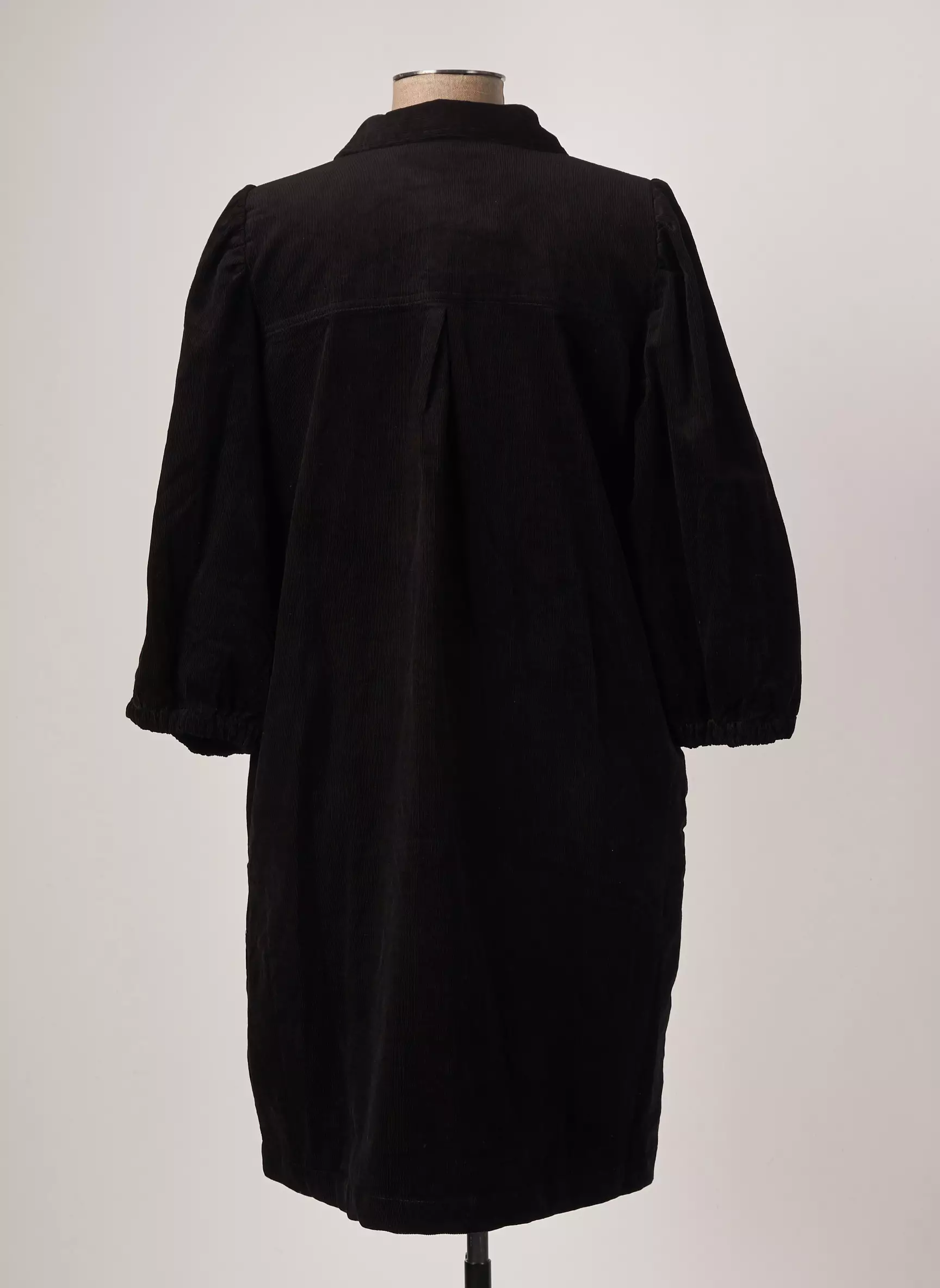 Kaffe Robes Mi Longues Femme couleur noir