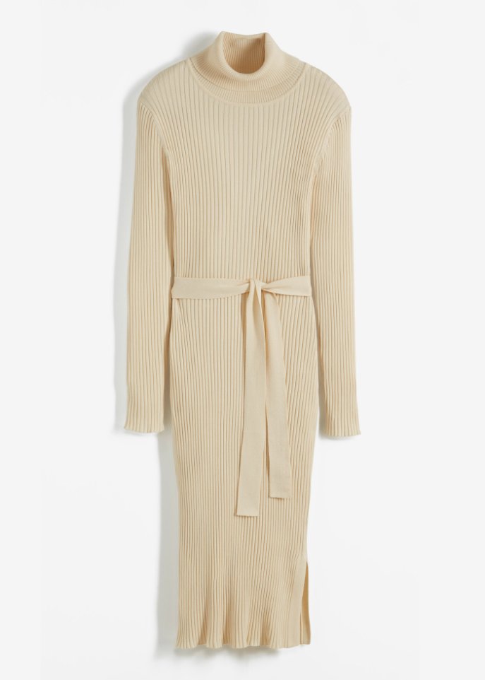 Ripp-Strickkleid