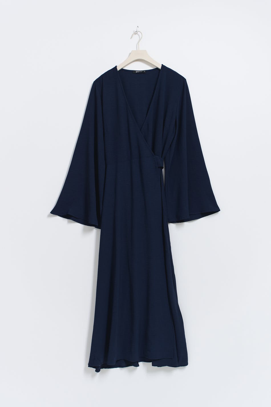 Midi wrap dress