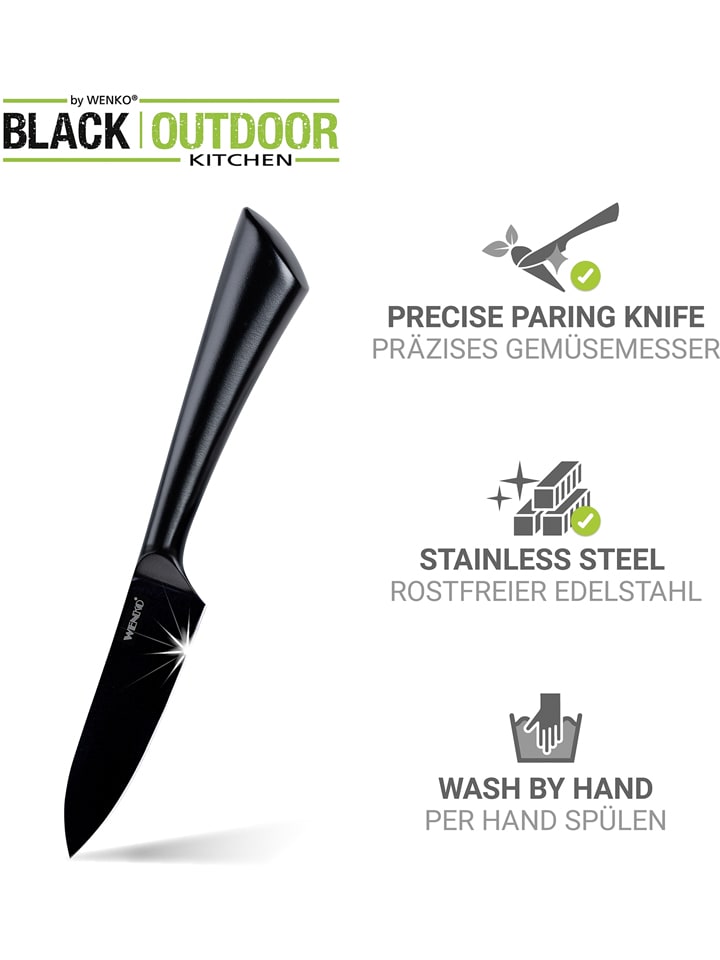 Wenko Schälmesser ''Ace'' in Schwarz - (L)20 cm günstig kaufen onesize