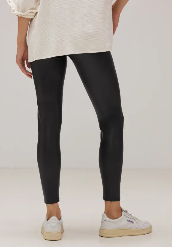 Street One Leggings mit Coating