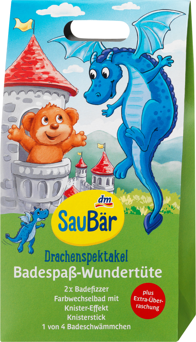 Kinder Badezusatz Wundertüte Drachenspektakel, 1 St