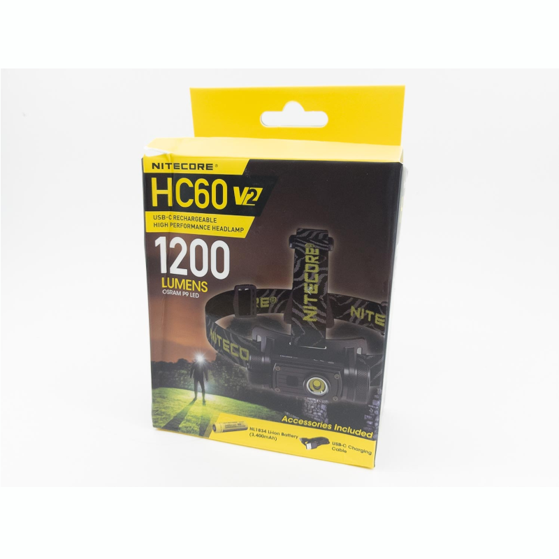 NiteCore HC60 V2 1200 Stirnlampe