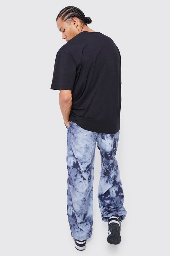Tall Oversize T-Shirt mit Homme Graffiti-Print