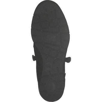 Jana comfort Slipper in schwarz