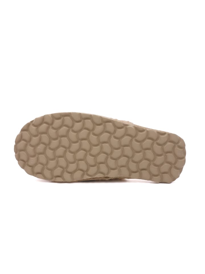 billowy Pantoletten  in beige günstig kaufen