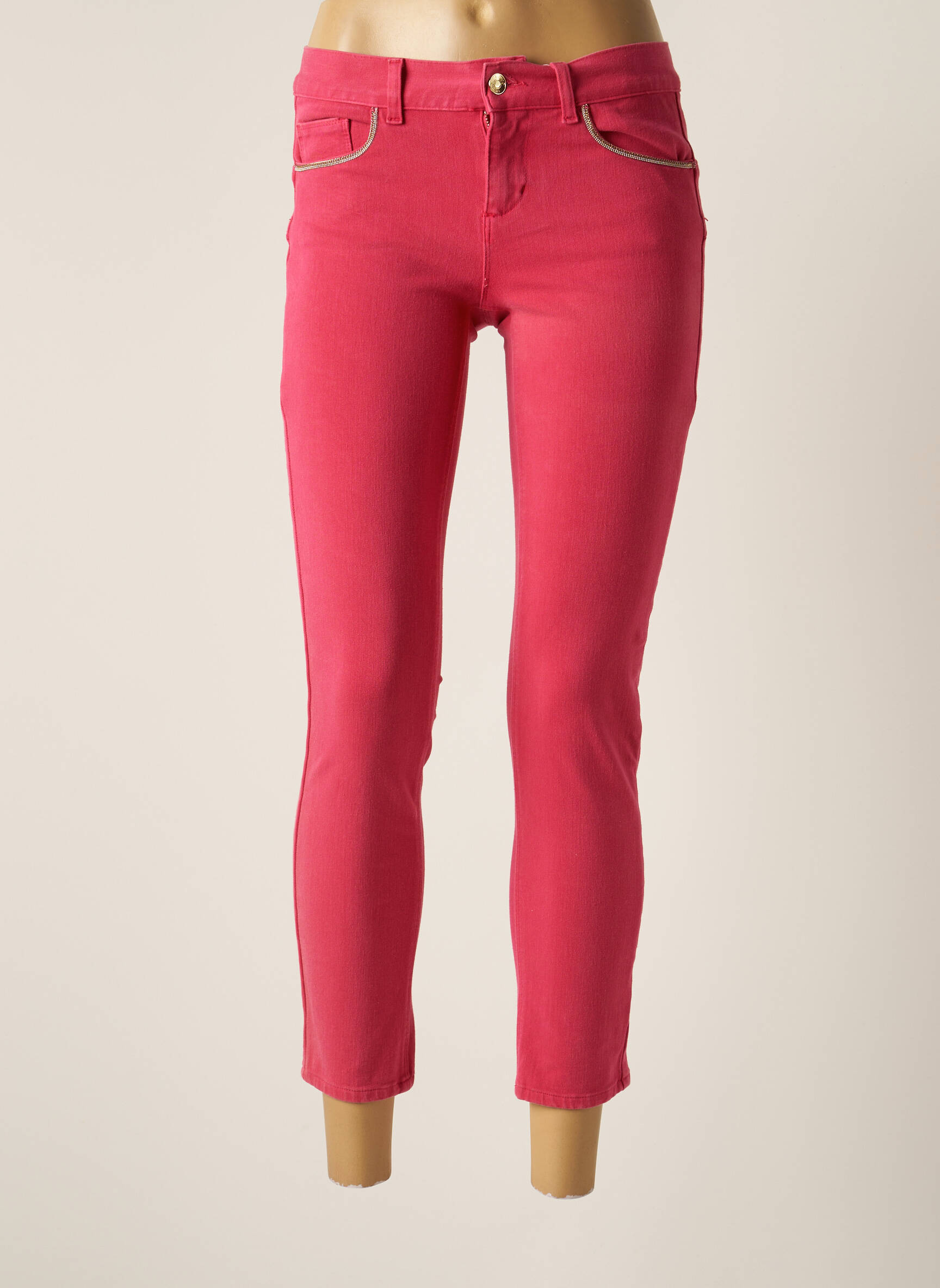 Liu Jo Jeans Skinny Femme couleur rose