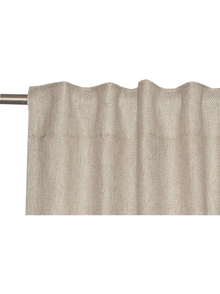ESPRIT Blickdichter Schlaufenvorhang BAIA in Natur günstig kaufen 140 x 250 cm