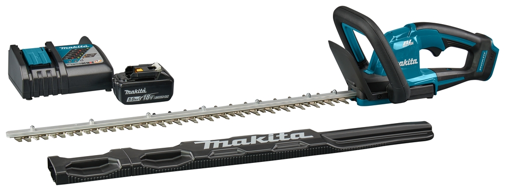 Akumulátorové nožnice na živý plot Makita DUH606RT 60 cm 18 V 1 x 5,0 Ah Li-Ion
