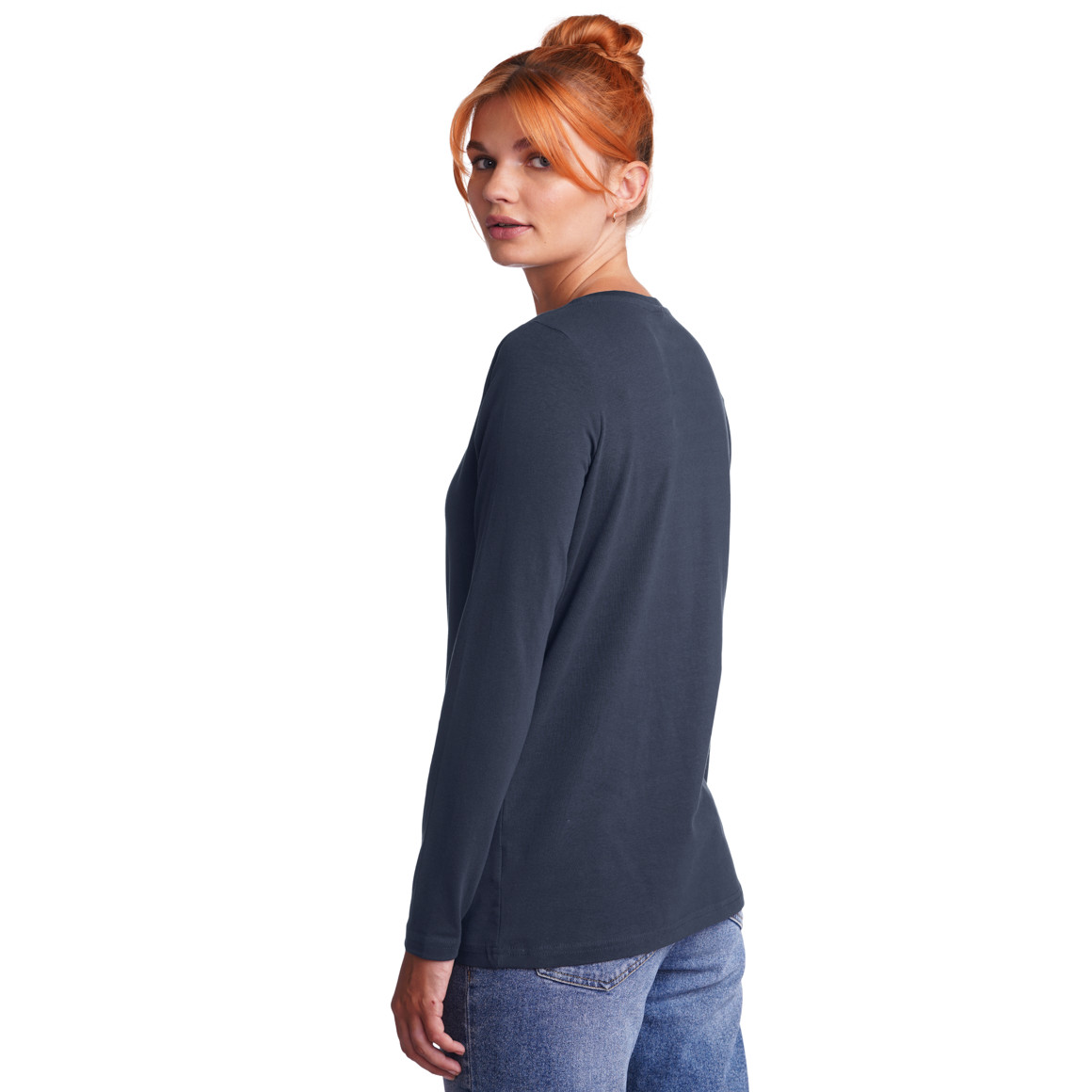 2 Damen Langarmshirts im Basic-Style