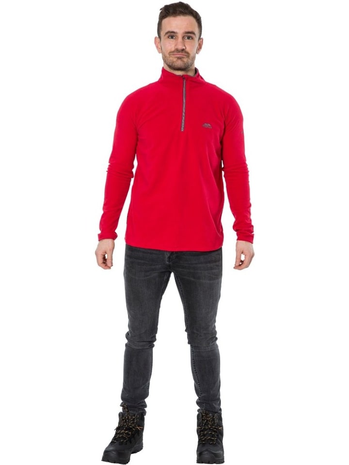 Trespass Fleecejacke/Fleecepullover in Rot günstig kaufen