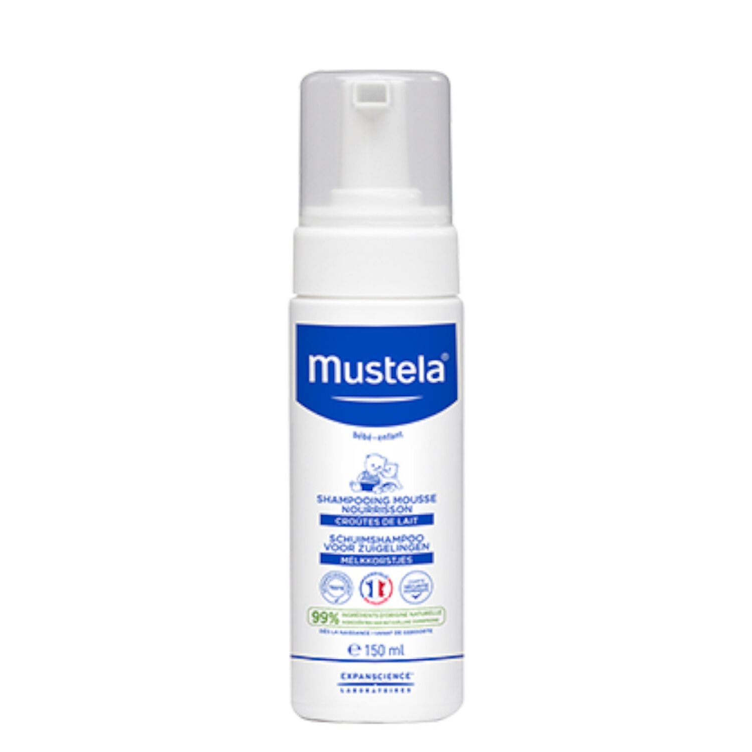 Mustela Shampooing Mousse Nourrisson