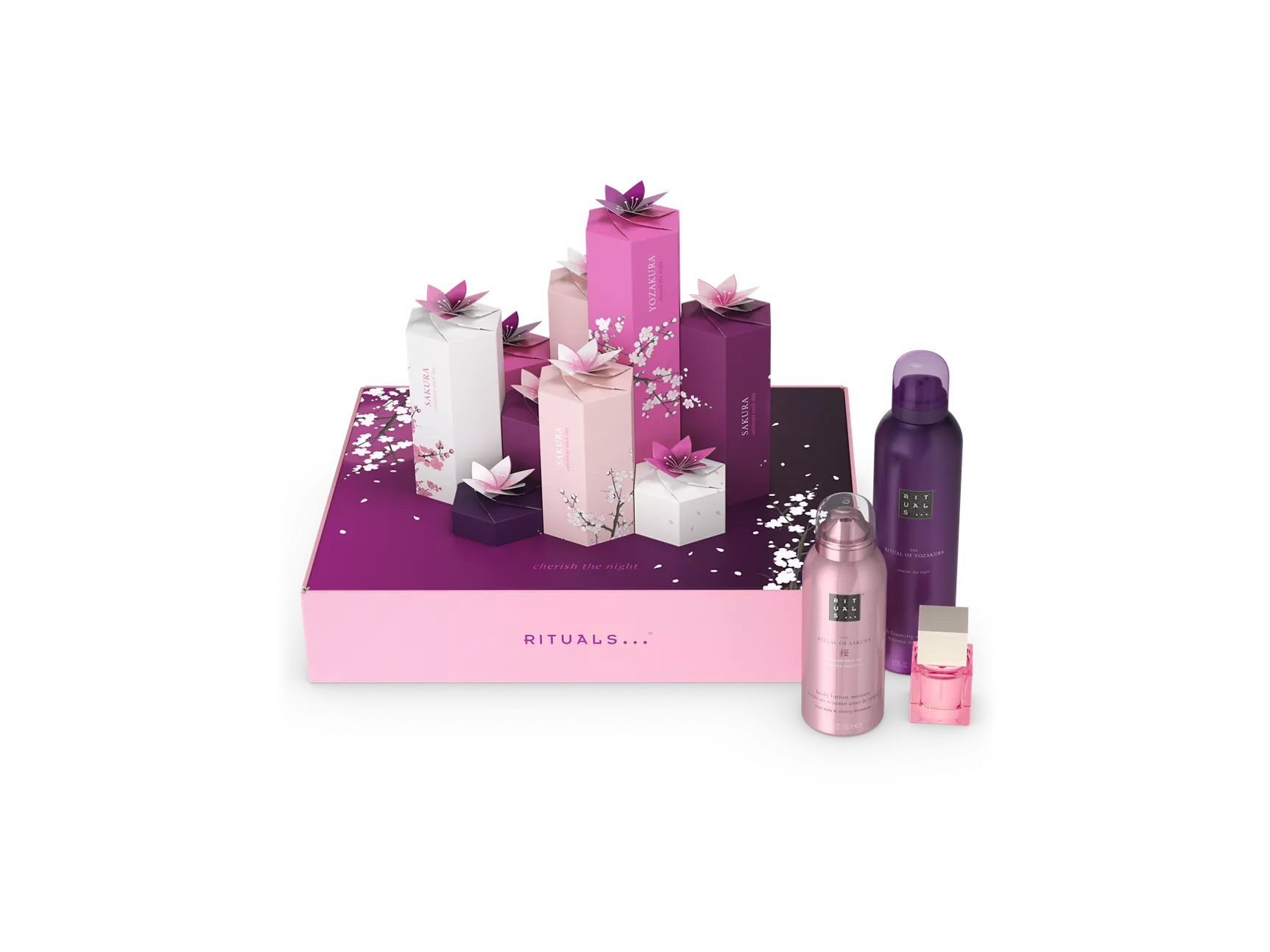 Coffret cadeau spécial Le Rituel du Jardin du Bonheur de Yozakura