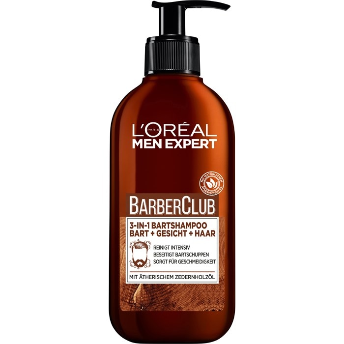 3In1 Shampoo Bart + Gesicht + Haar