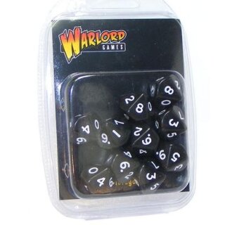 D10 Dice Pack - Black (10)