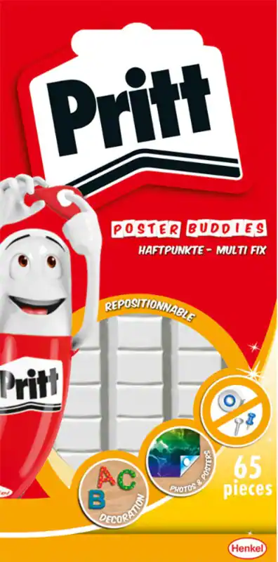 Pritt Multi-Fix Haftpunkte 65 Stück