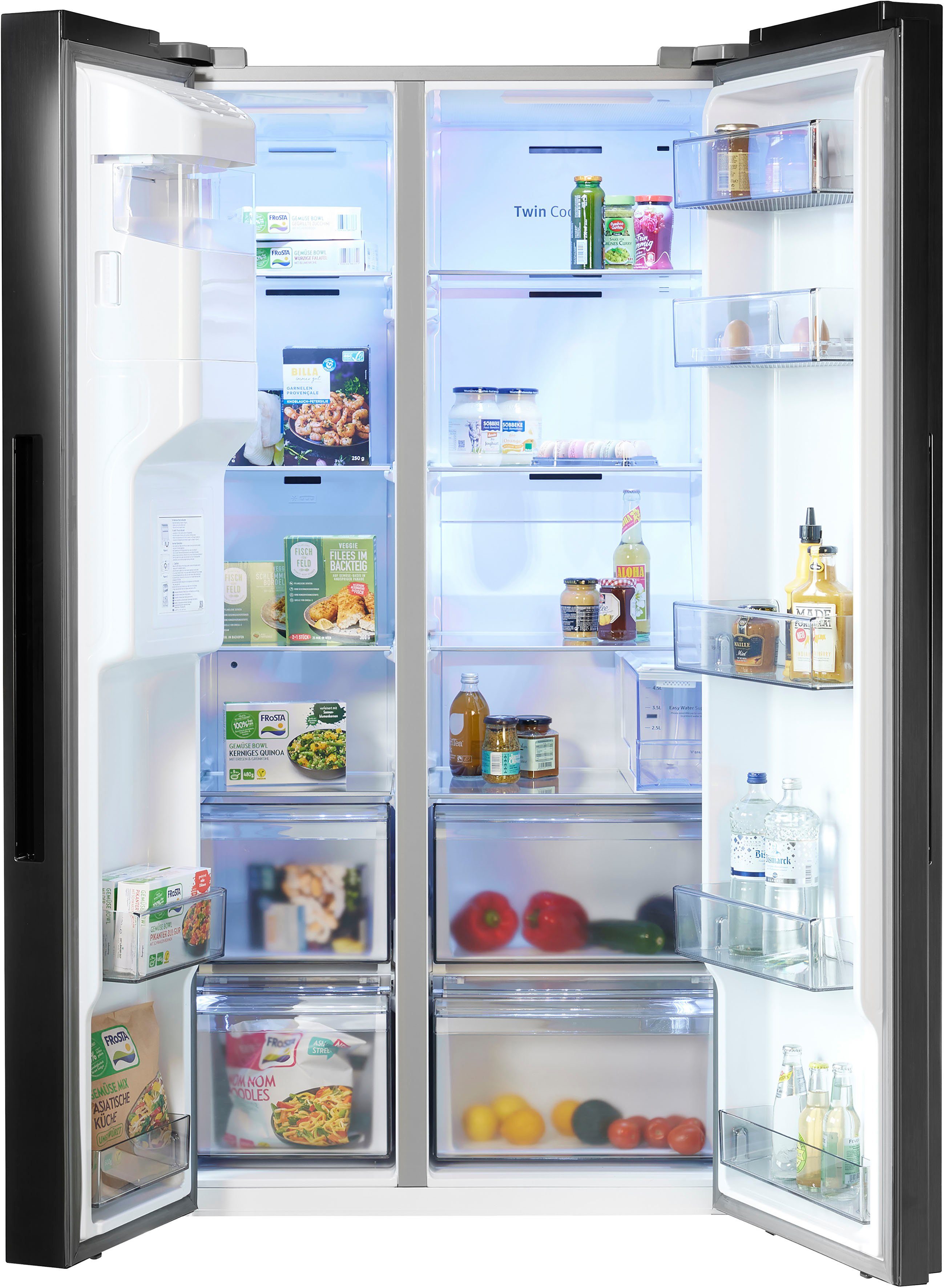 Samsung Side-by-Side RS6GA8521B1, 178 cm hoch, 91,2 cm breit