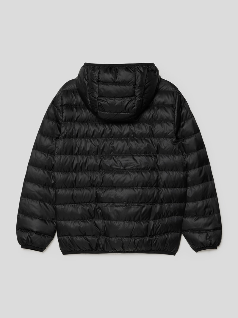 Daunenjacke mit Kapuze in black