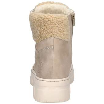 Rieker Schnür Boots in beige
